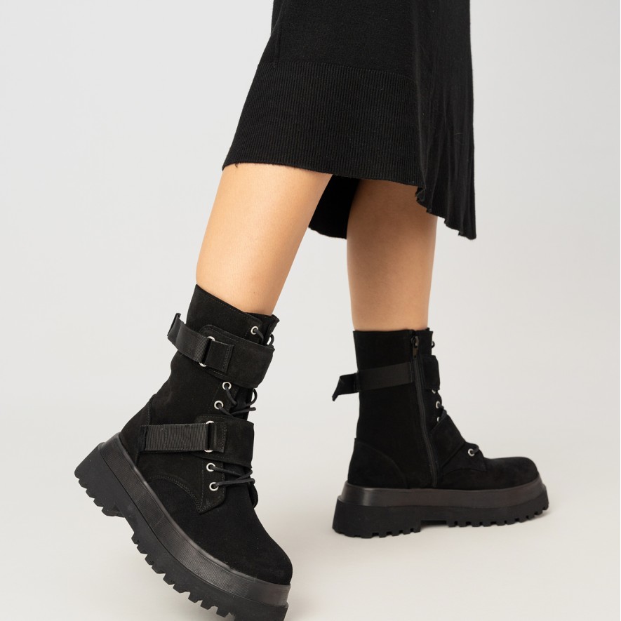        Bocanci - Raven - Velur Black